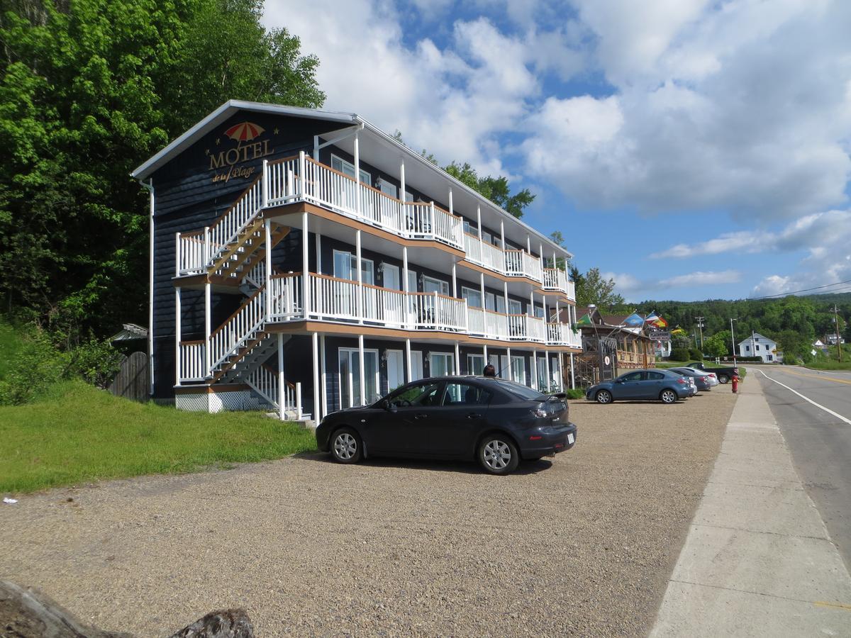 Restaurant Motel De La Plage Saint-Irénée Esterno foto